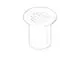 DORNBRACHT-Kelch-fuer-Ablaufgarnitur-ERSATZTEILE-091101025-1-1-4-Platin-gebuerstet-091101025-06 gallery number 1